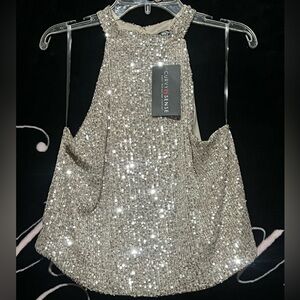 Curvy Sense Croo Top and Skirt Set